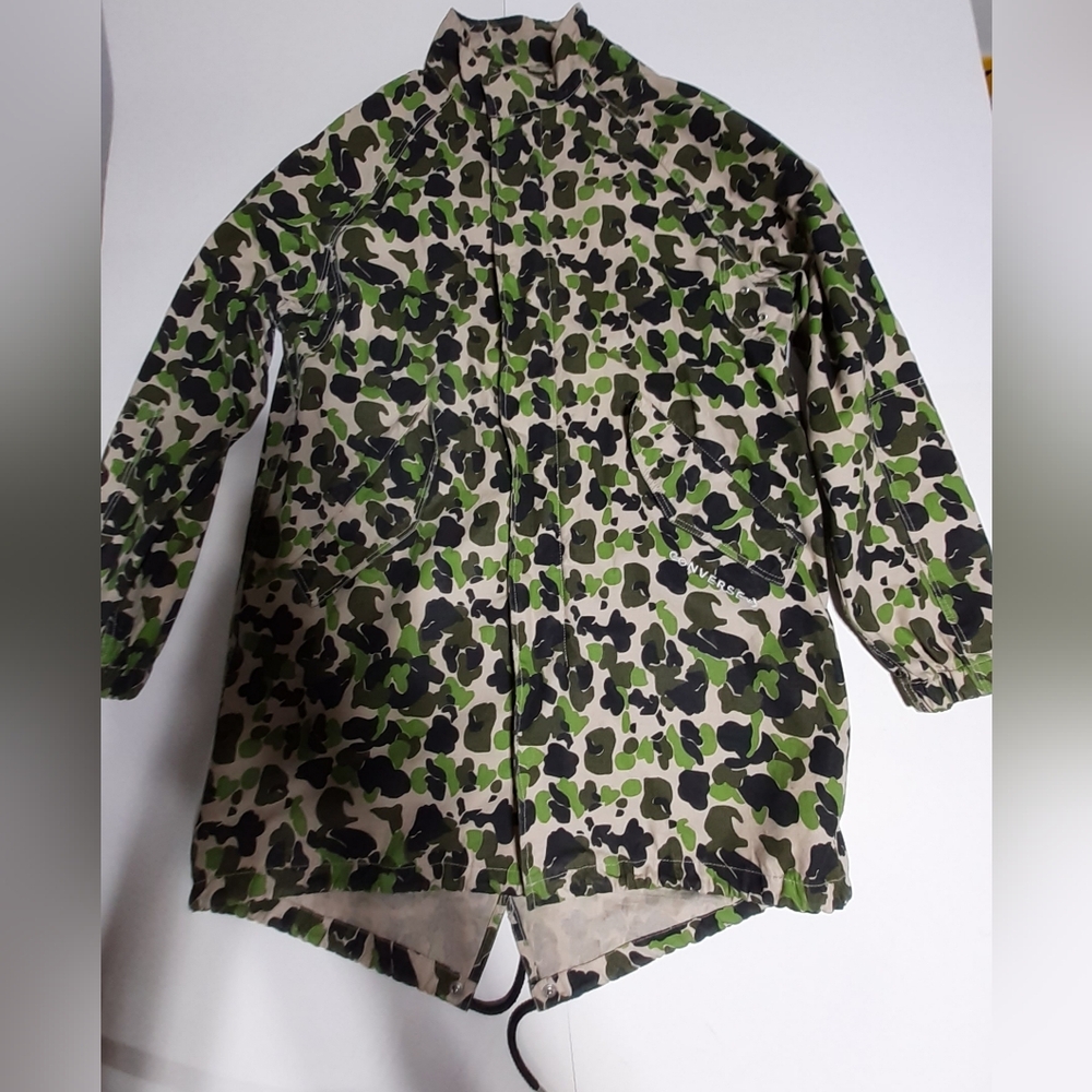 Converse Oasis Liam Summer Parka Jacket. Pretty Green.